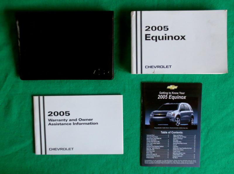 2005 05  chevrolet equinox owners manual   h21