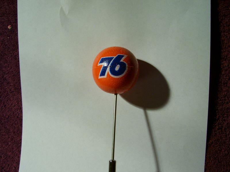 Vintage conoco union 76 ball antenna topper vintage 40s 50s style auto accessory