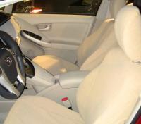 Exact seat covers: 2010-2013 toyota prius front & rear set in black endura