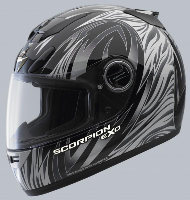 Scorpion exo-700 predator black xx-large street helmet