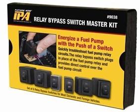 Innovative products 6 pc. fuel pump relay bypass switch kit