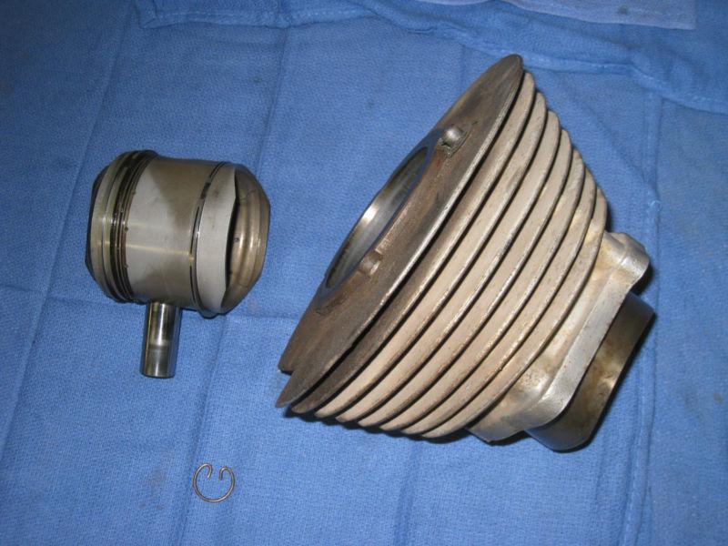 Ducati 250 single  narrow case cylinder and piston