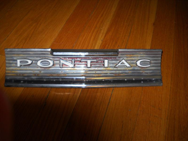 Used 1964 pontiac gto/tempest/lemans fuel filler door trim