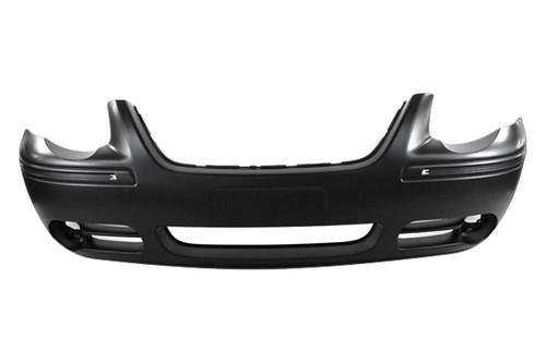 Replace ch1000433pp - chrysler town and country front bumper cover
