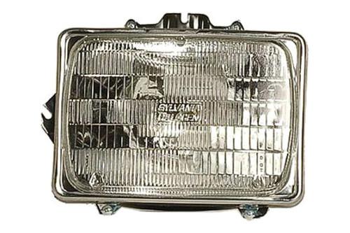Replace fo2500127 - 92-96 ford e-series front lh headlight assembly sealed beam