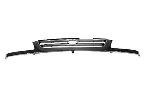 Replace to1200239 - 98-00 toyota sienna grille brand new van grill oe style