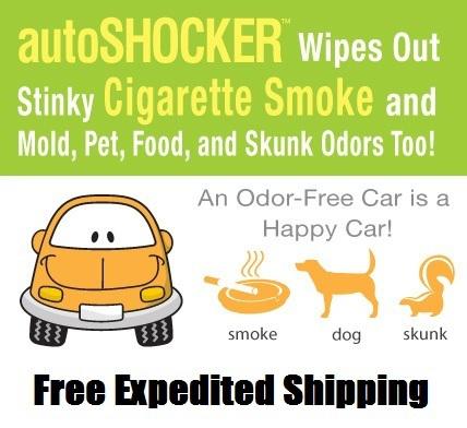 Auto shocker safe but effective odor remover 2 pak combo mix or match