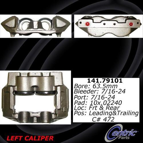 Centric 142.79101 rear brake caliper-posi-quiet loaded caliper-preferred