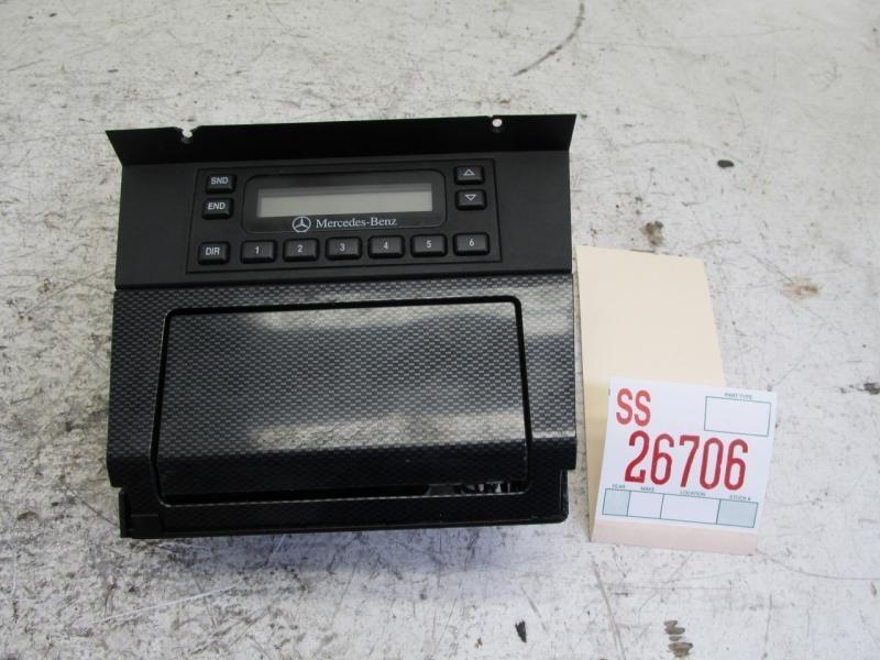 1996 1997 mercedes benz c280 c class dash lower ashtray phone control unit oem