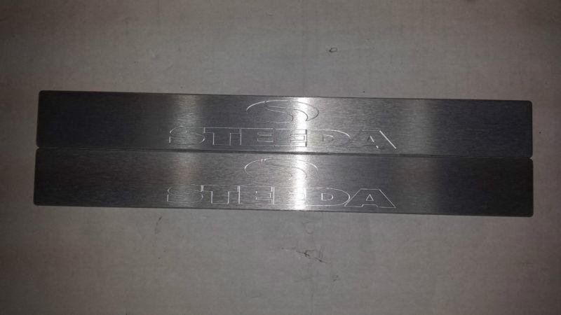 Steeda aluminum door sill plates mustang 2005-09