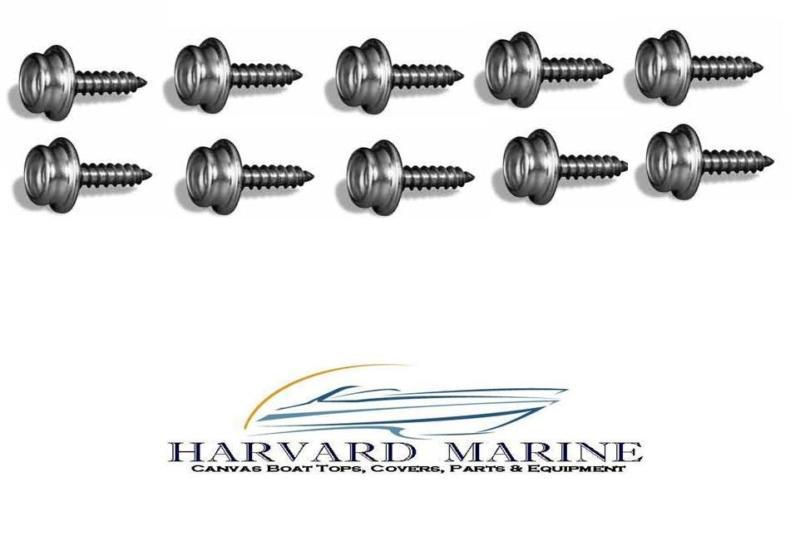Screw stud  100% stainless steel boat cover marine snaps 5/8" - 25 pcs