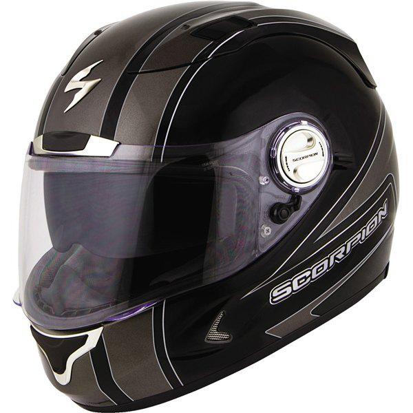 Black m scorpion exo exo-1100 sixty-six full face helmet