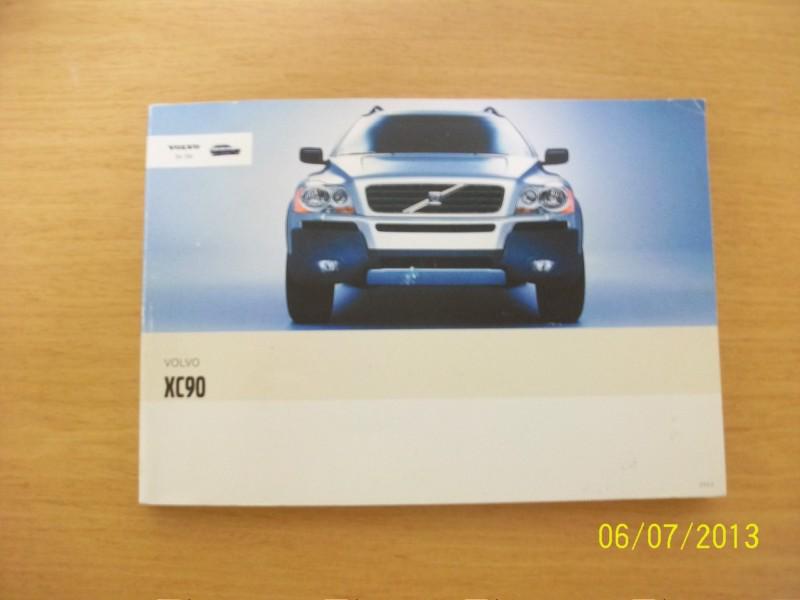 2003 volvo xc 90   owners manual
