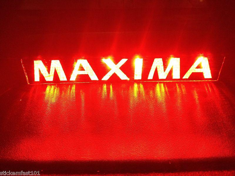 Nissan maxima 3rd brake light decal overlay 09 2010 2011 2012 2013