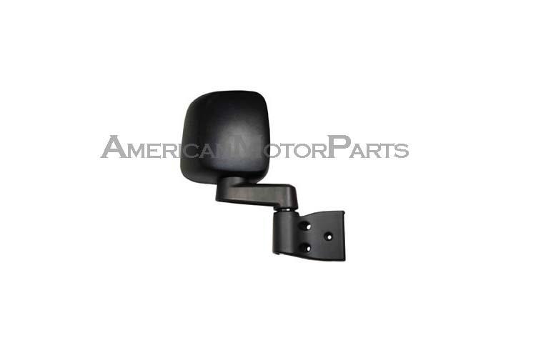 Right passenger side replacement manual mirror 03-06 jeep wrangler 55395060ab