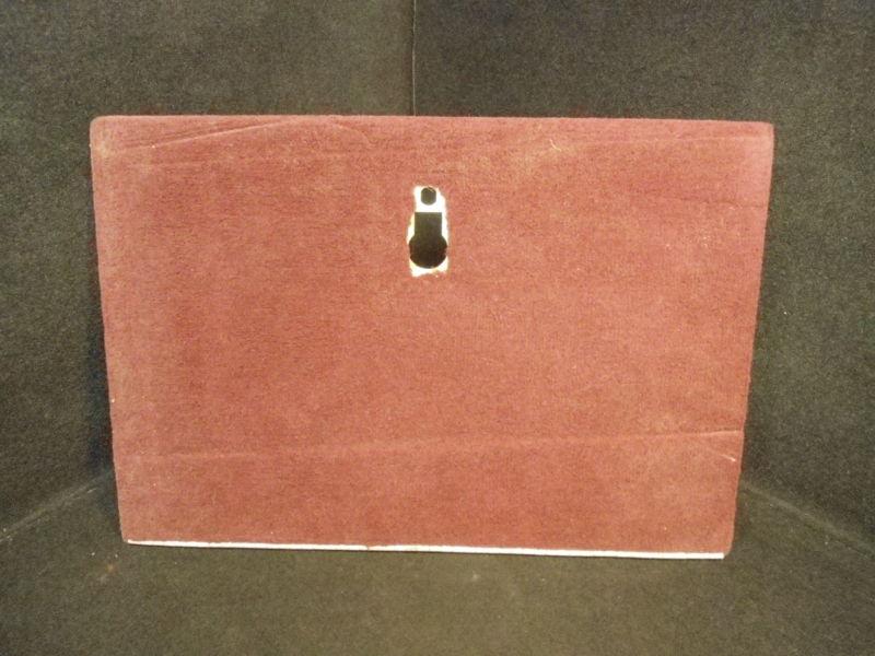 26.5" x 18.5" x 1" cajun  red carpet boat deck/floor hatch lid/door # 1