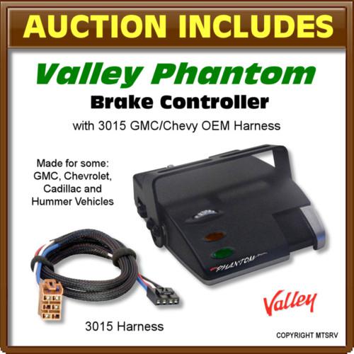 Valley phantom trailer brake controller w/3015 chevy oem harness - new -z-