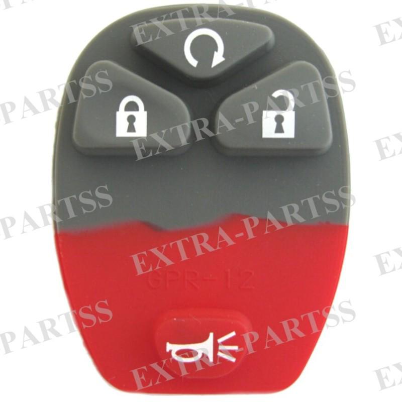 New gm keyless entry key remote replacement rubber pad buttons fix repair