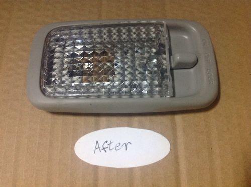 Toyota xb bb corolla lexus is300 crystal clear lens dome light cover only....a