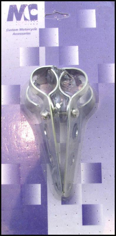 Triumph norton bsa adjustable lightweight chrome headlamp ears pn# 11-0954