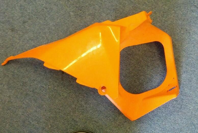 Right side air box for ktm 250 four stroke 