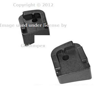 Bmw e46 (2000-2006) hood stop on radiator support left and right genuine 