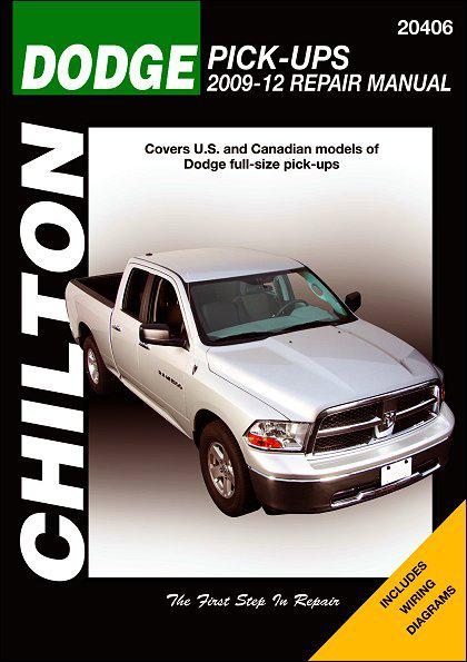 Dodge ram pickup repair manual 2009-2012