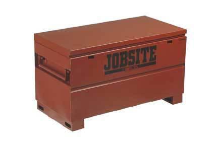 637990 delta jobsite 48-inch steel chest - brown (48l x 27.5h x 24w)