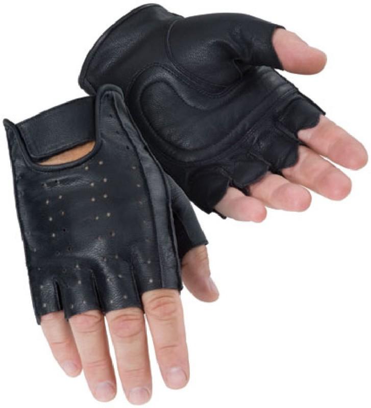 Tourmaster select 2xl fingerless mens leather motorcycle gloves xxl