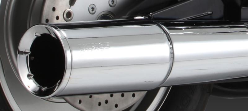 Vance & hines pro pipe chrome exhaust system 25209 suzuki c90 boulevard 2005-09