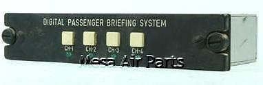(req) baker passenger briefing system s4000-2