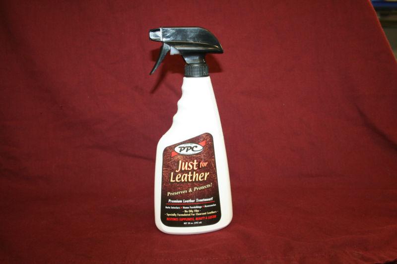 Ppc just for leather cleaner protectant conditioner car interior truck rv 