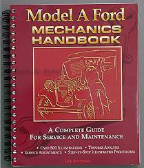 1928-1931 model a ford mechanics handbook volume 1 new complete guide service