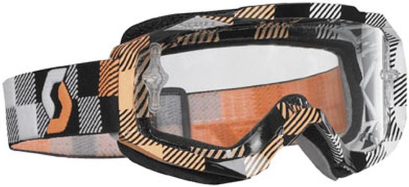 Scott hustle w/ silver chrome works lens adult goggles,grizzle/orange,one size
