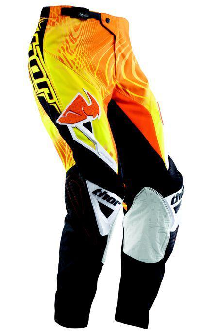 Thor 2013 phase vented warp yellow mx motorcross atv pants 28 new