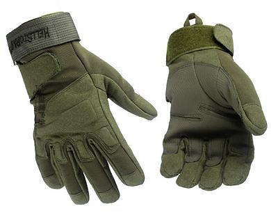 Outdoor sports military tactical airsoft riding hunting gloves green  xl