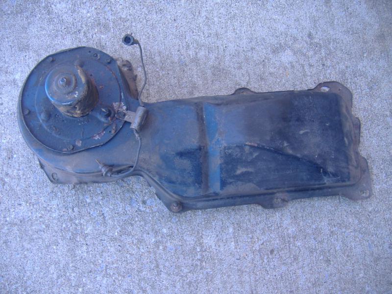 1964-1972 chevelle gto 442 lemans oem heater box & blower motor tested nice one