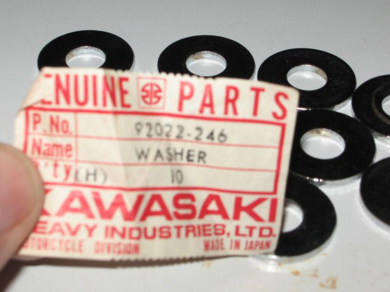 Kawasaki nos washer # 92022-246 10mm h1, h2 ( qty 8)