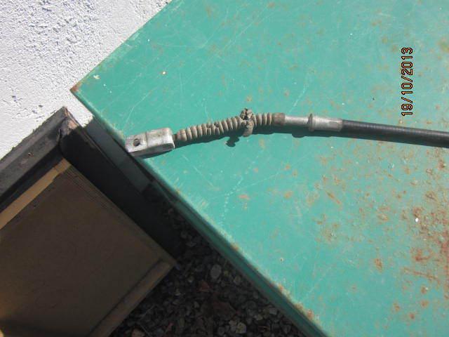 1973 1974 honda cr250 cr 250 m elsinore rear brake cable