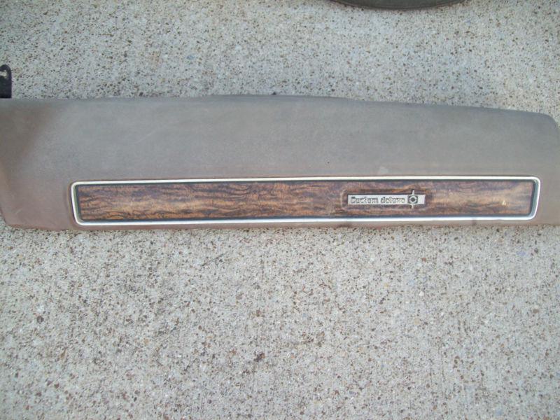 73-80 1975 chevy chevrolet dash pad used original saddle