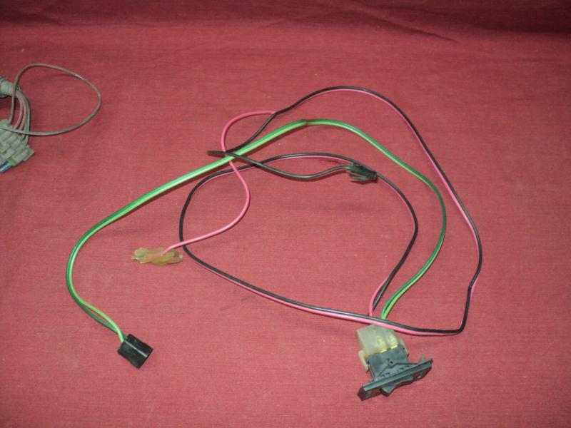 Find Dual Fuel Tank Control Switch & Wire Harness Chevy GMC Truck 1982