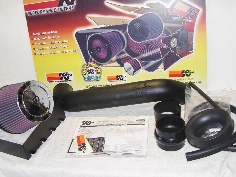 K&n 63 series aircharger intake system 2011-2012 ford f150 ~v8 5.0l ~brand new! 