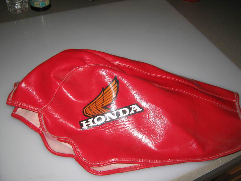 Honda  atc200,atc200x,atc250,atc250r,atc  nos leather fuel tank cover 