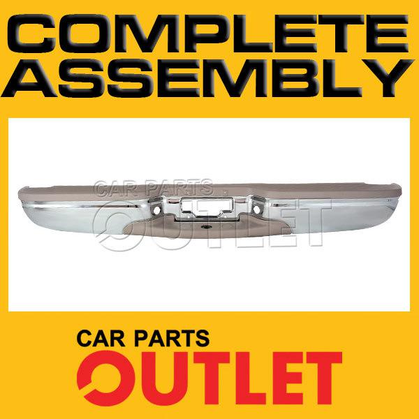 97-00 ford expedition rear step bumper+bracket+pad tan