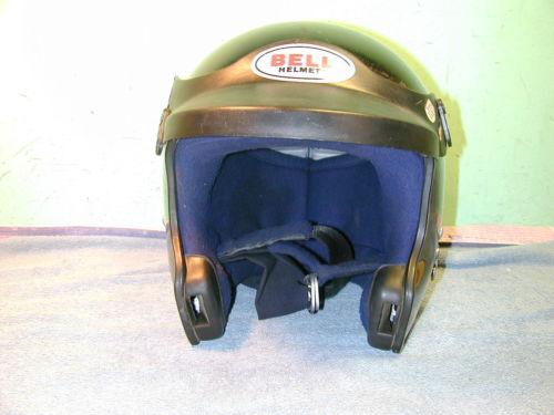 Vintage bell mag size 7 3/4 open face motorcycle mx helmet 62cm needs cleaning 