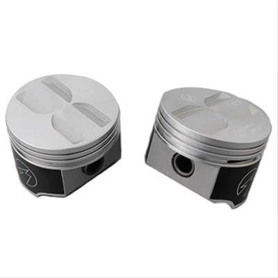 Sealed power l2165f pistons forged flat 4.000" bore chevy set of 8