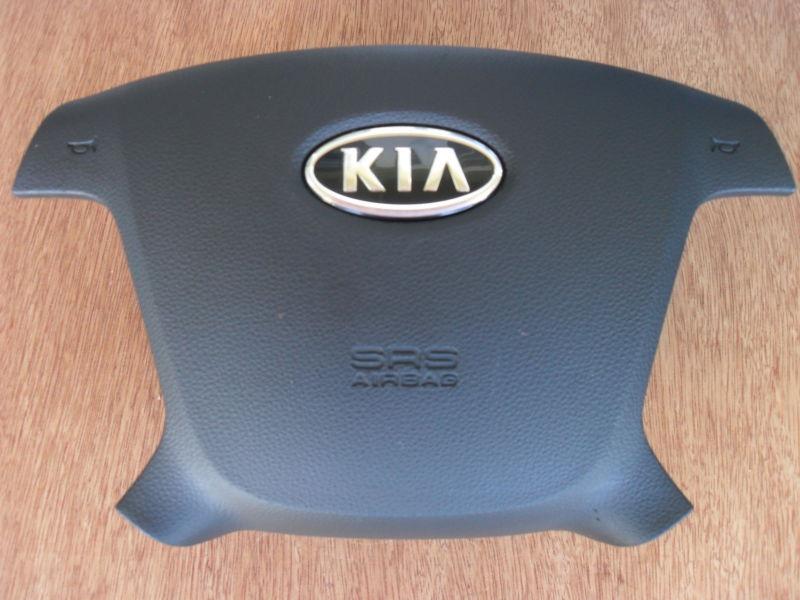 06 07 08 kia optima black drivers airbag with controls