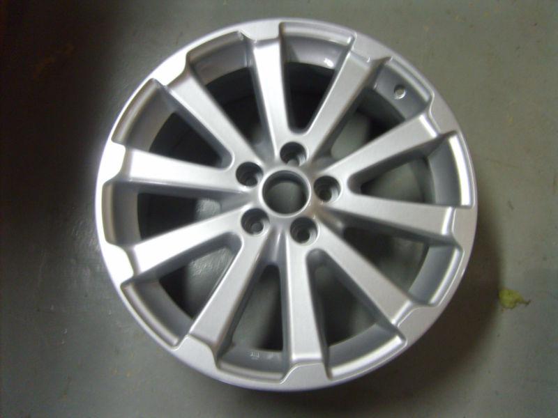 2009-2012 toyota venza wheel, 19x7.5, 10 spoke full face painted silver
