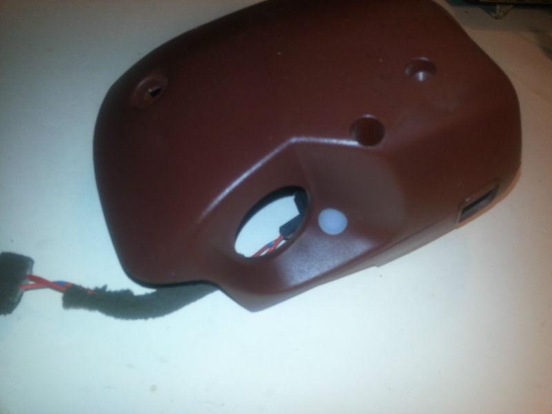 Mazda rx7 1985 oem steering column cover with light red