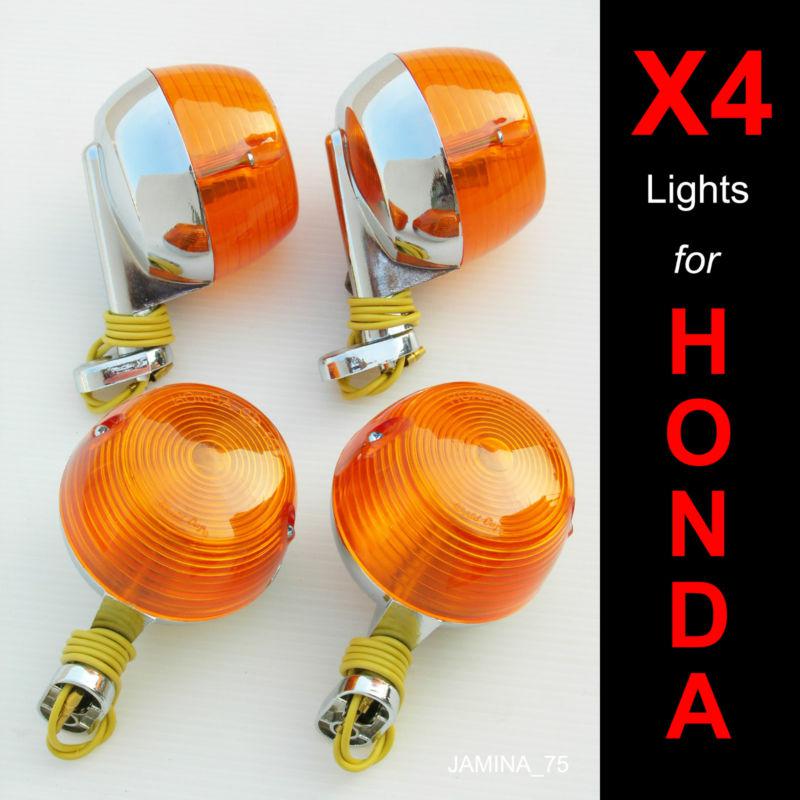 4 High quality indicators for honda S50 SS90 S90 CL50 CL70 C50 CD70 CD90 CF50 